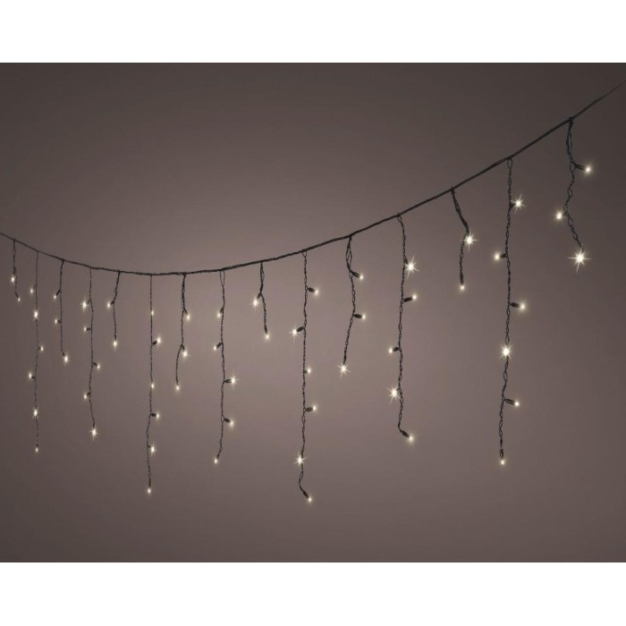 CASCATA 96 LED ESTERNO LUCE CALDA L.360